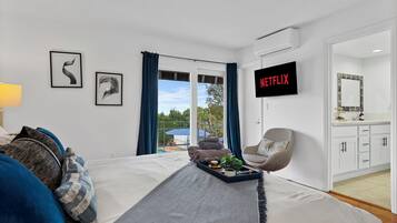 5 bedrooms, iron/ironing board, travel cot, free WiFi