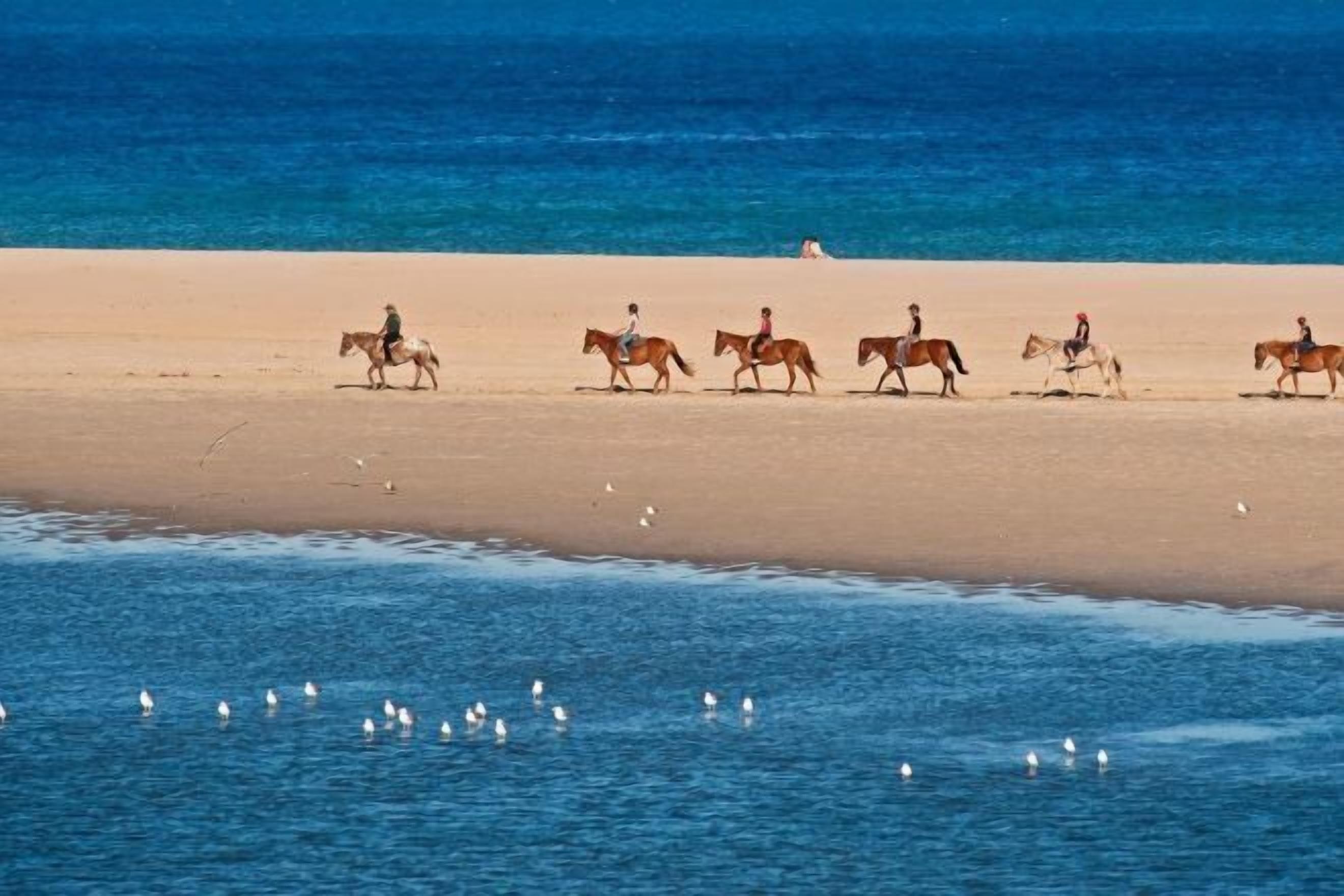 Private beach nearby