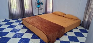 Family Double Room, 1 Bedroom | Laptop workspace, blackout curtains, bed sheets - Nata homestay  (Bone Baru)