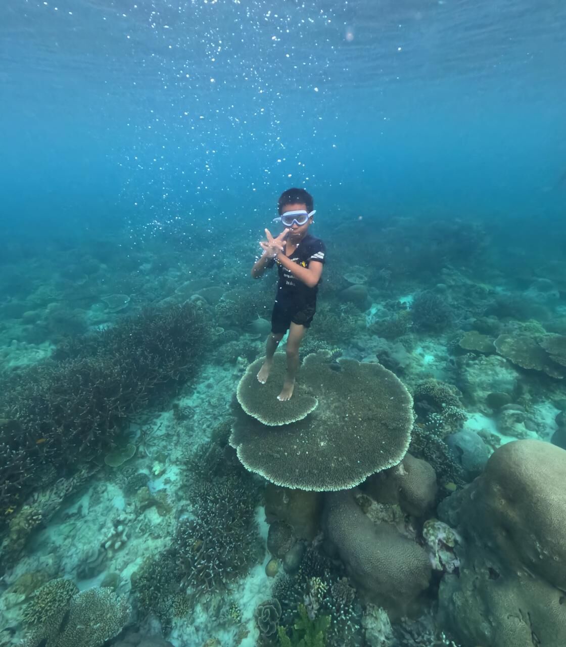Pemandangan pantai/laut