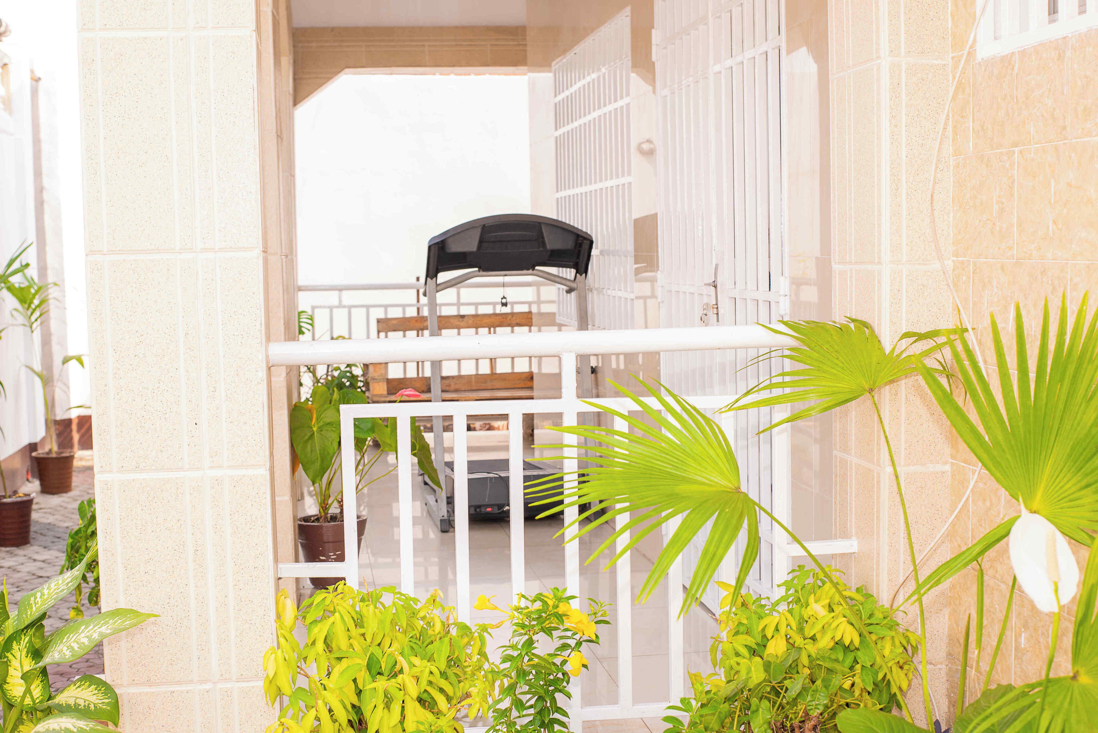 Enceinte de l’hébergement