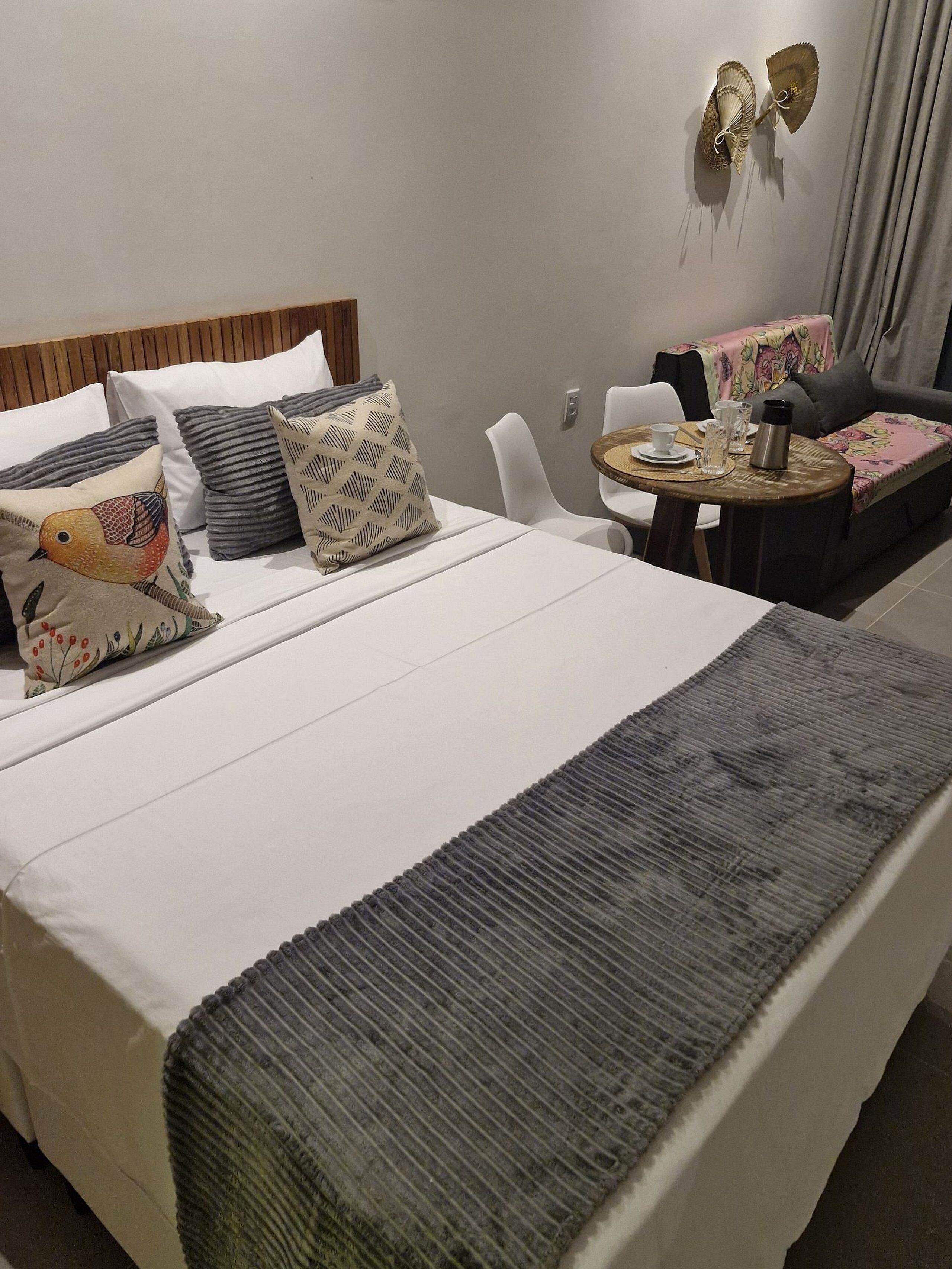 Apartament Comfort | 1 dormitori, escriptori i espai de treball apte per a portàtils 