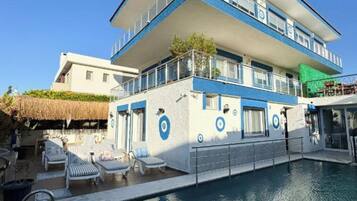 Fassade der Unterkunft