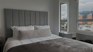 Departamento junior | 2 habitaciones, escritorio y espacio para trabajar con laptop