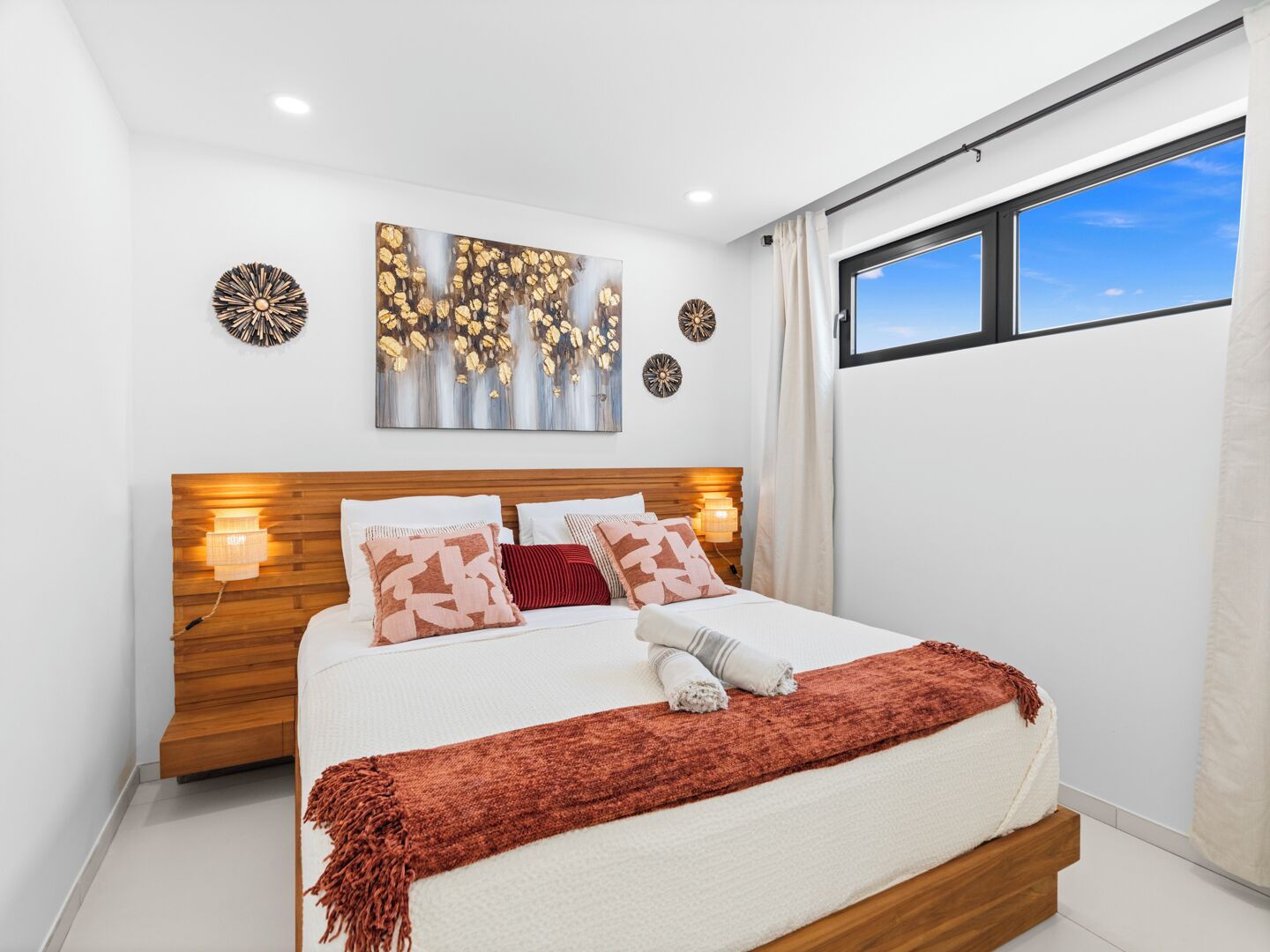 1 多间卧室、WiFi、床单