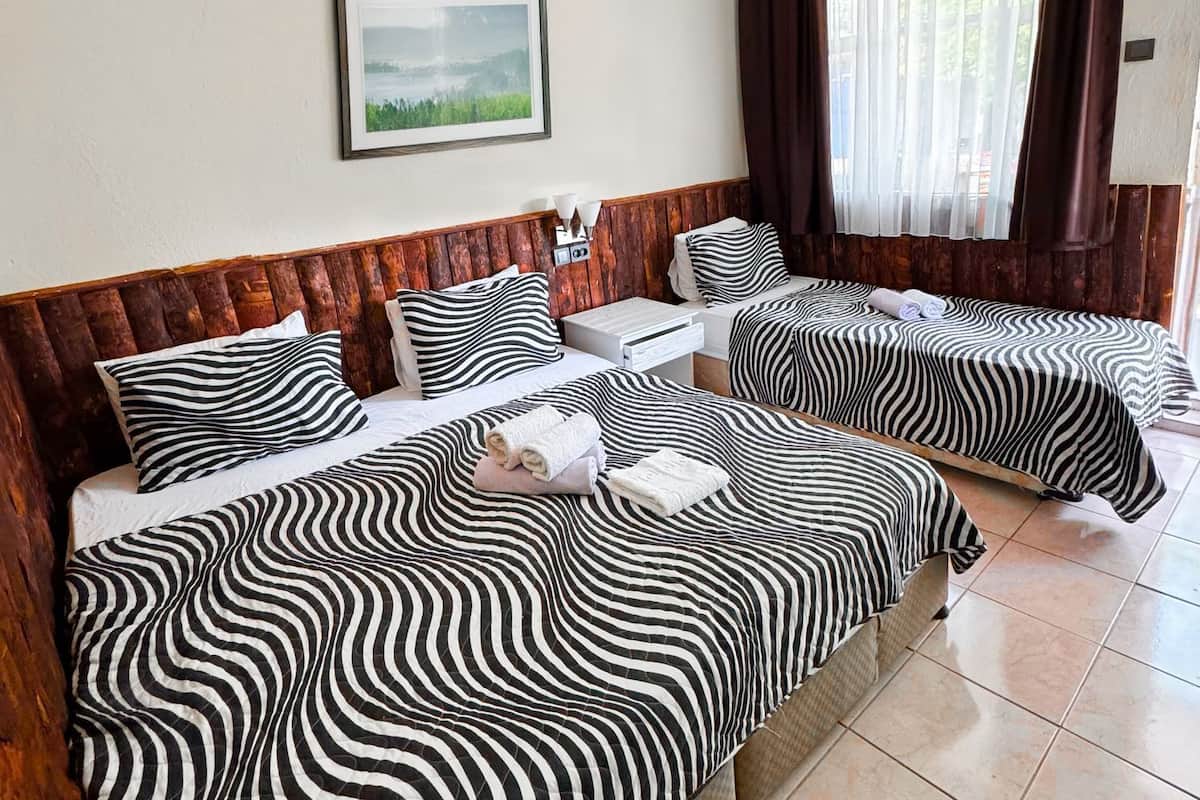 Habitación estándar, balcón, vista al jardín | 1 habitación, wifi gratis y ropa de cama