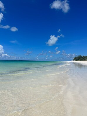 Sun loungers, beach towels