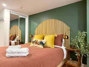 1 bedroom, iron/ironing board, free WiFi, bed sheets