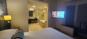 2 bedrooms, in-room safe, iron/ironing board, WiFi