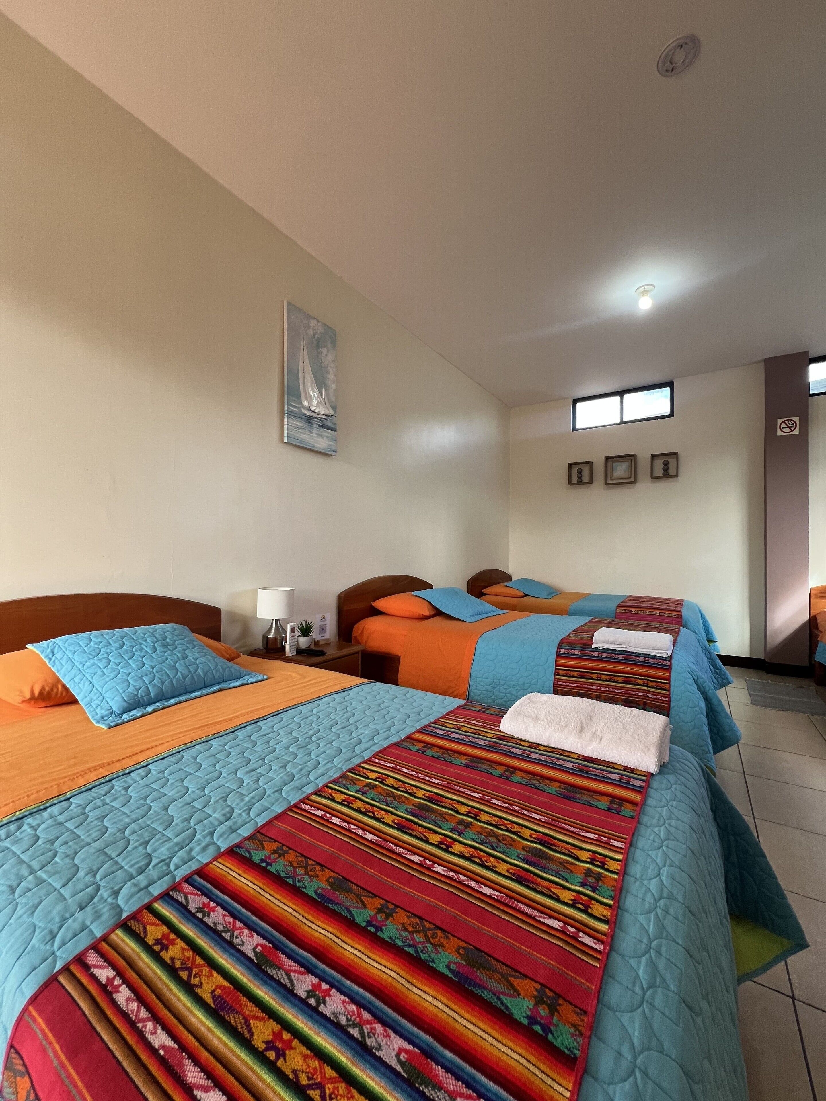 Chambre Quadruple Standard, balcon