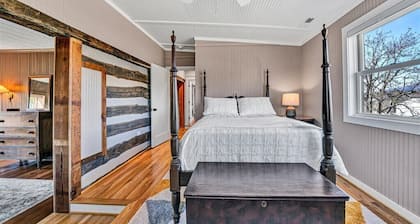 Charming, fully renovated 19th century cabin with spectacular views. 4 BR, 2 BA.