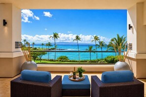 Property grounds - Oceanview 3-Bedroom Luxury Villa at The Resort at Kapalua Bay with Housekeeping, Spa, Rental Car Included! MON-1303 | KBM (Lahaina)