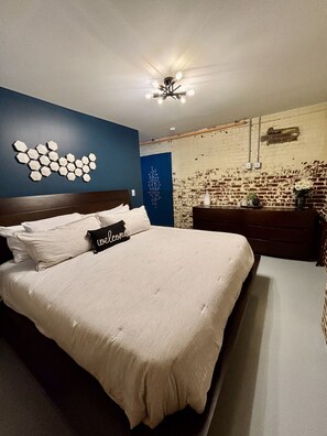 1 chambre, bureau, fer et planche à repasser, Wi-Fi gratuit