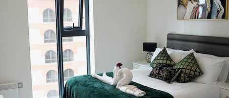 1 chambre, fer et planche Ă repasser, Wi-Fi gratuit, draps fournis
