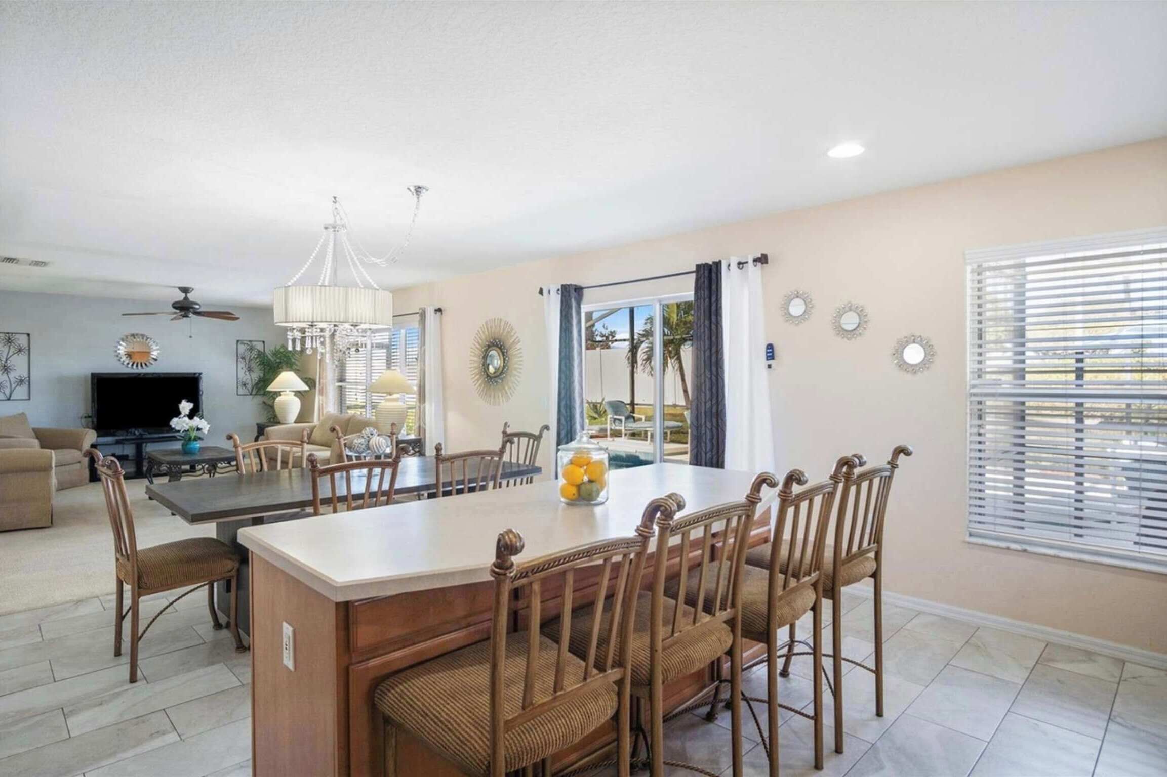 独立别墅, 多张床, 使用泳池, 泳池景观 (Magic Oasis Retreat) | 用餐