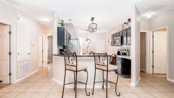 House, Multiple Beds, Pool Access, Pool View (Making Memories) | Private kitchen | Fridge, microwave, oven, stovetop