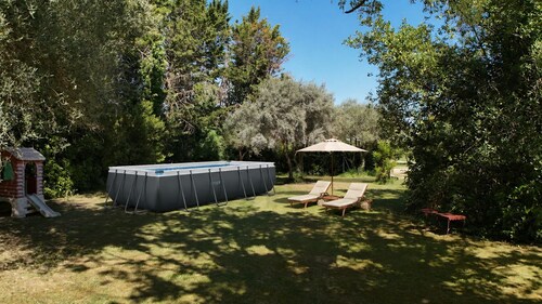 Mas Saint-Félix jardin 1200m², la campagne entre Nîmes, Montpellier et la mer