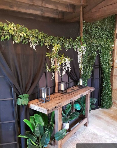 Jardin d'Ebène SPA SAUNA on the banks of the river Loir