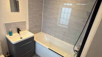 Towels, soap, toilet paper