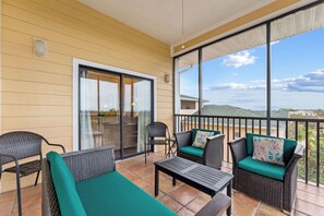 Condo, Multiple Beds, Balcony, Garden View (Peaceful Horizons at Caribe Cove) | Terrace/patio - Peaceful Horizons at Caribe Cove (Kissimmee)