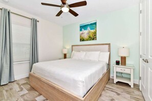 Townhome, Multiple Beds, Patio, Garden View (Pistachio Palace) | 4 bedrooms, individually decorated, individually furnished, bed sheets - Pistachio Palace Sleeps 10! (Kissimmee)