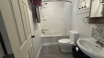 Towels, soap, toilet paper