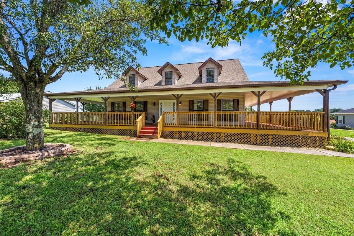 Beautiful 3 bedroom, 2.5 bath, 2,200 sq ft home with wrap around porch.
