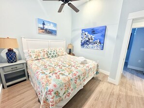 2 bedrooms, iron/ironing board, WiFi (free), bed sheets