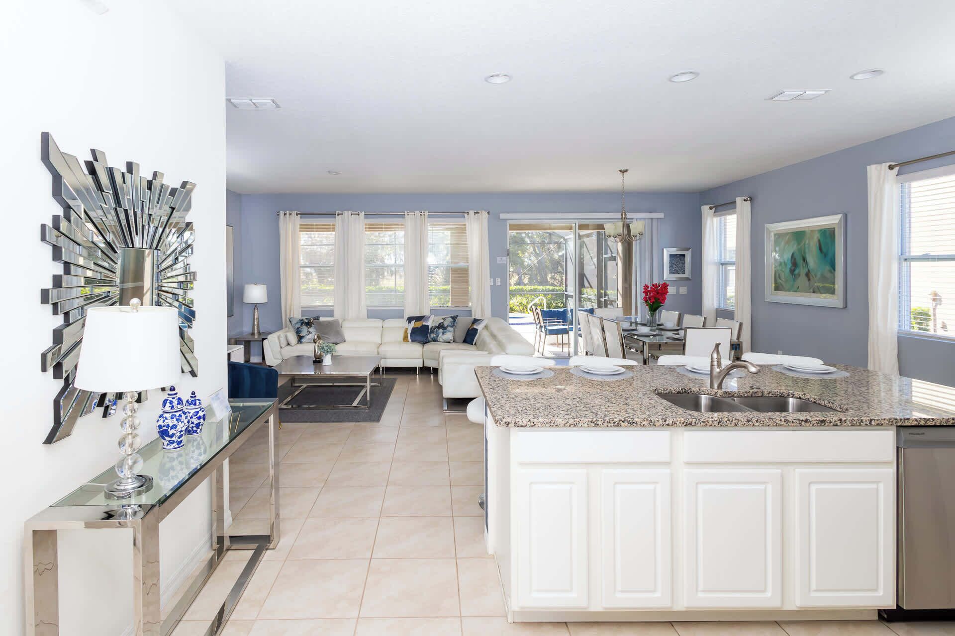 House, Multiple Beds, Pool Access, Pool View (Sun-Soaked At Solterra) | Interior