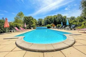 Pool - ⭐ Nature stay with pool & jacuzzi - 6 pers (MARTEL)