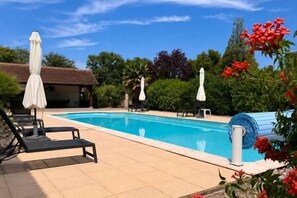 Pool - ⭐ Nature Getaway with Pool & Jacuzzi - 6 People (MARTEL)