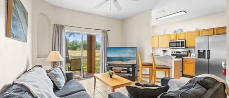 Townhome, Multiple Beds, Patio (Sunrise on Capri at Regal Palms) | Living area | 42-inch flat-screen TV with digital channels