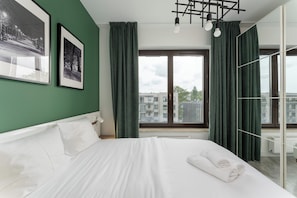 1 chambre, fer et planche à repasser, Wi-Fi, draps fournis