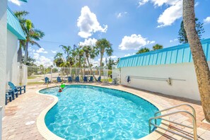 Beheizter Pool