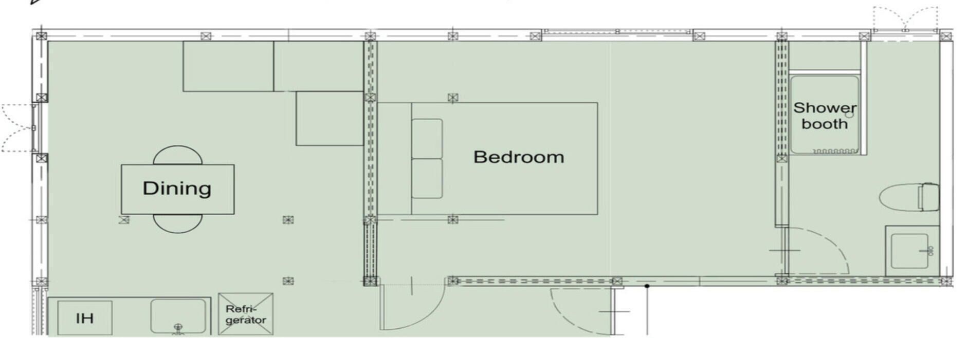 Basic Double Room | Desk