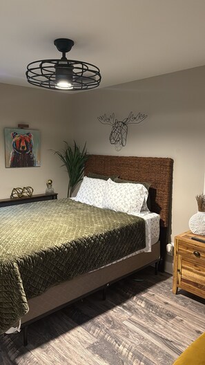 3 soveværelser, skrivebord, strygejern/strygebræt, Wi-Fi