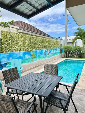 Outdoor dining - Villa MariposaModern&Lux Swimming Pool (Puerto Plata)