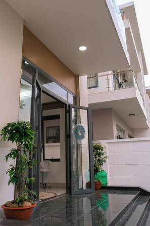 Fachada da propriedade