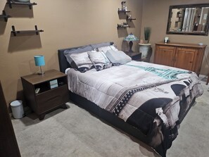 1 soverom, strykejern/-brett, wi-fi og sengetøy