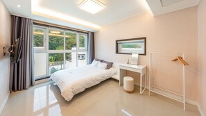 Basic Room, 2 Bedrooms (Pool Villa 206 (BBQ/Pool)) | 1 bedroom, free WiFi - Mungyeong The Most Pool Villa (Mungyeong)