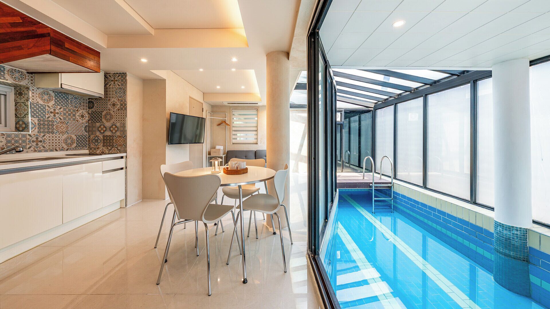 ห้องเบสิก, 2 ห้องนอน (Pool Villa 206 (BBQ/Pool)) | 1 ห้องนอน, Wi-Fi ฟรี