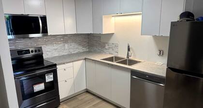 Beautiful 2-bedroom basement suite with kitchen and Wi-Fi on Herring Cove Road