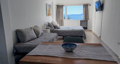 Studio with lake view in Bariloche