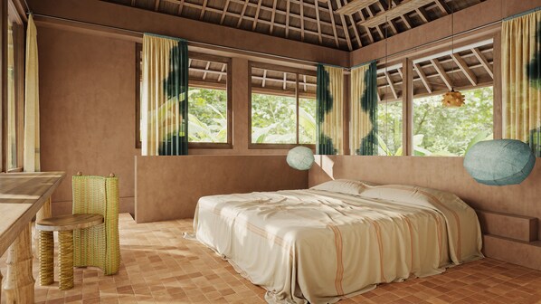 Luxe beddengoed, pillowtop-bedden, een minibar, individueel gedecoreerd