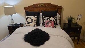 1 soverom og sengetøy