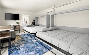 1 slaapkamer, een bureau, wifi, beddengoed