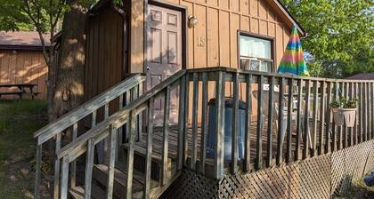 Traditional Tiny Wood Cottage #15 Camping style Cottages 5 minutes to the beach!