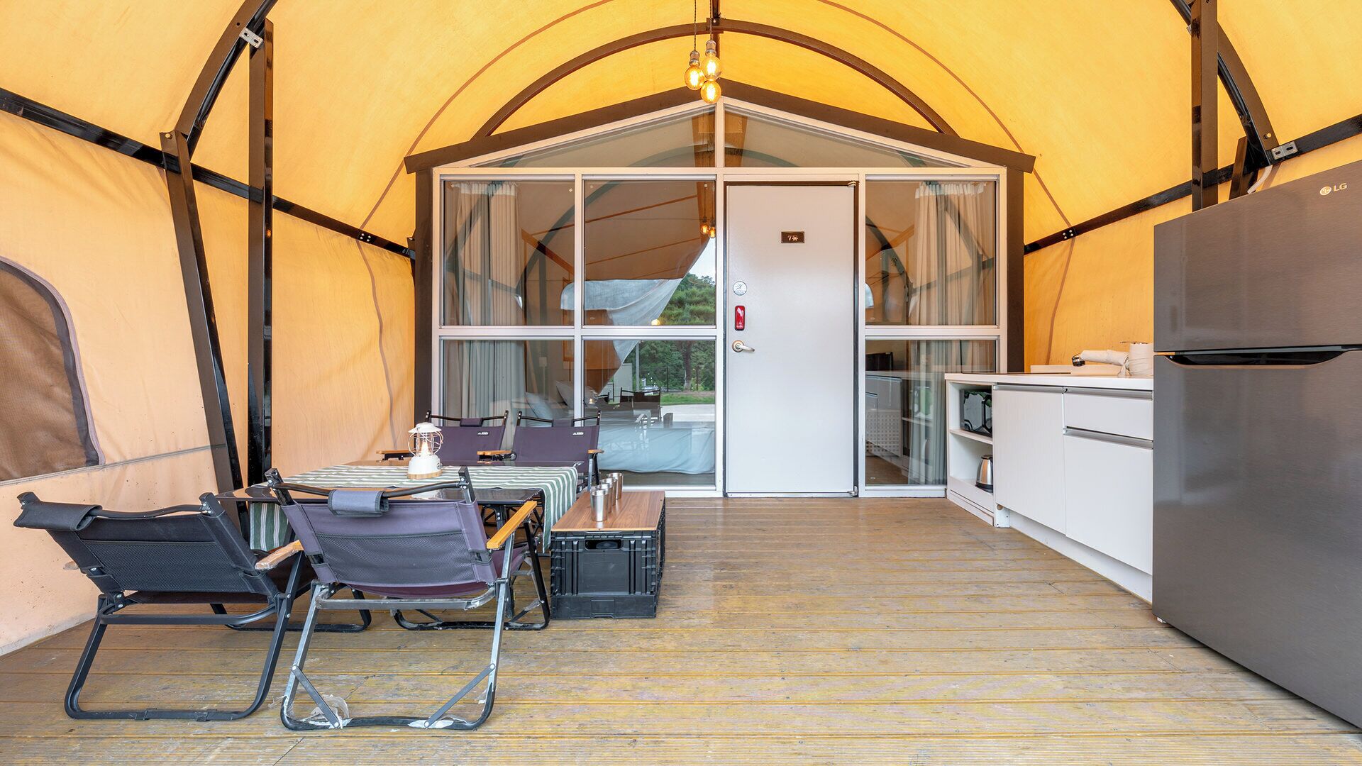 Habitación básica, 1 habitación (Glamping 07) | 1 habitación y wifi gratis 