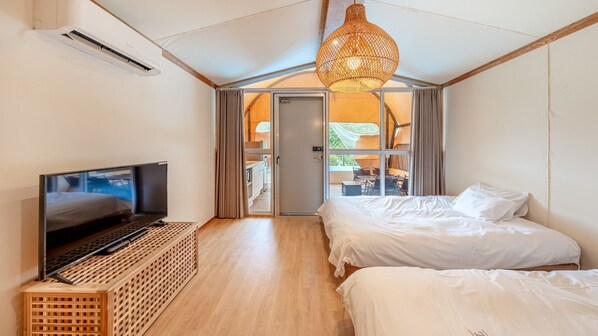 Basic Room, 1 Bedroom (Glamping 01) | 1 bedroom, free WiFi - Mungyeong The Most Glamping (Mungyeong)