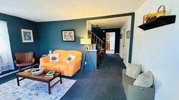 TV connectée, cheminée